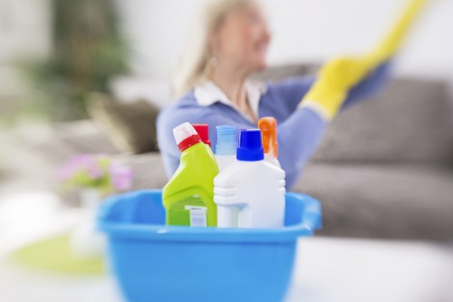 Tools used for gutter cleaning services